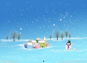 国产动漫下雪视频,国产动漫中的冬日童话画卷