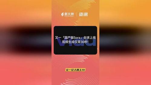 国产sora视频,引领潮流的视觉盛宴