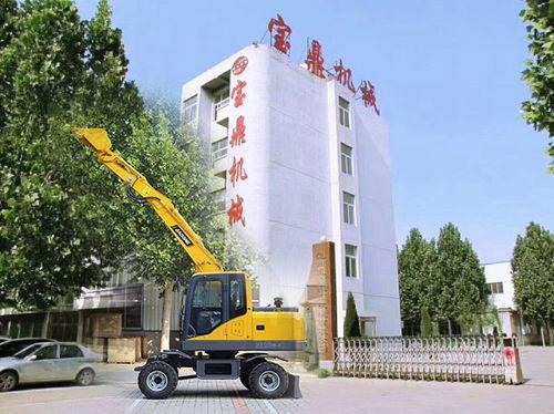 国产轮胎挖掘机视频