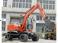 国产轮胎挖掘机视频